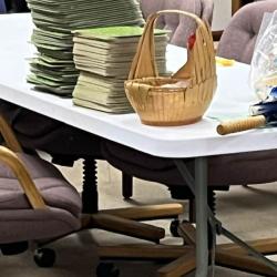 Daily happenings, before Bingo game