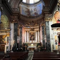 Inside the chapel in France