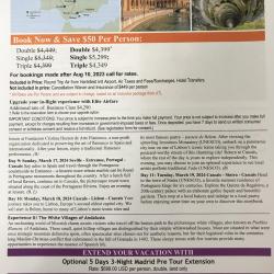 Spain & Portugal trip: Day 9-Day 11 description