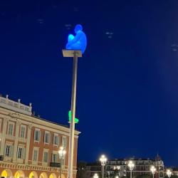 Light installation in France