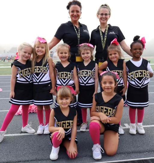 Cheerleading Tigers
