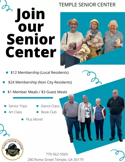 Join our Senior Center
